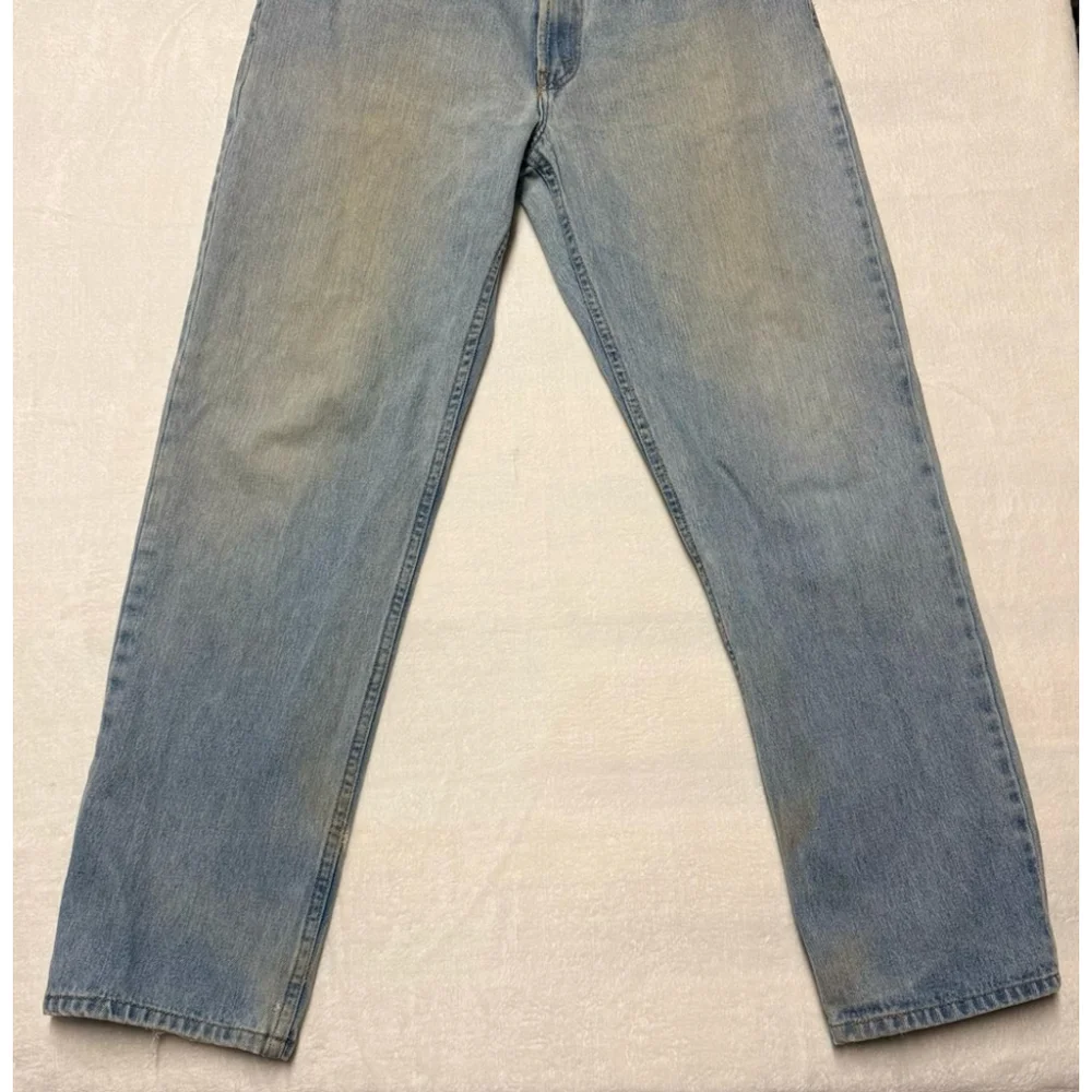 Men's Levi's Relaxed Fit Light Wash Jeans Waist 35x32
